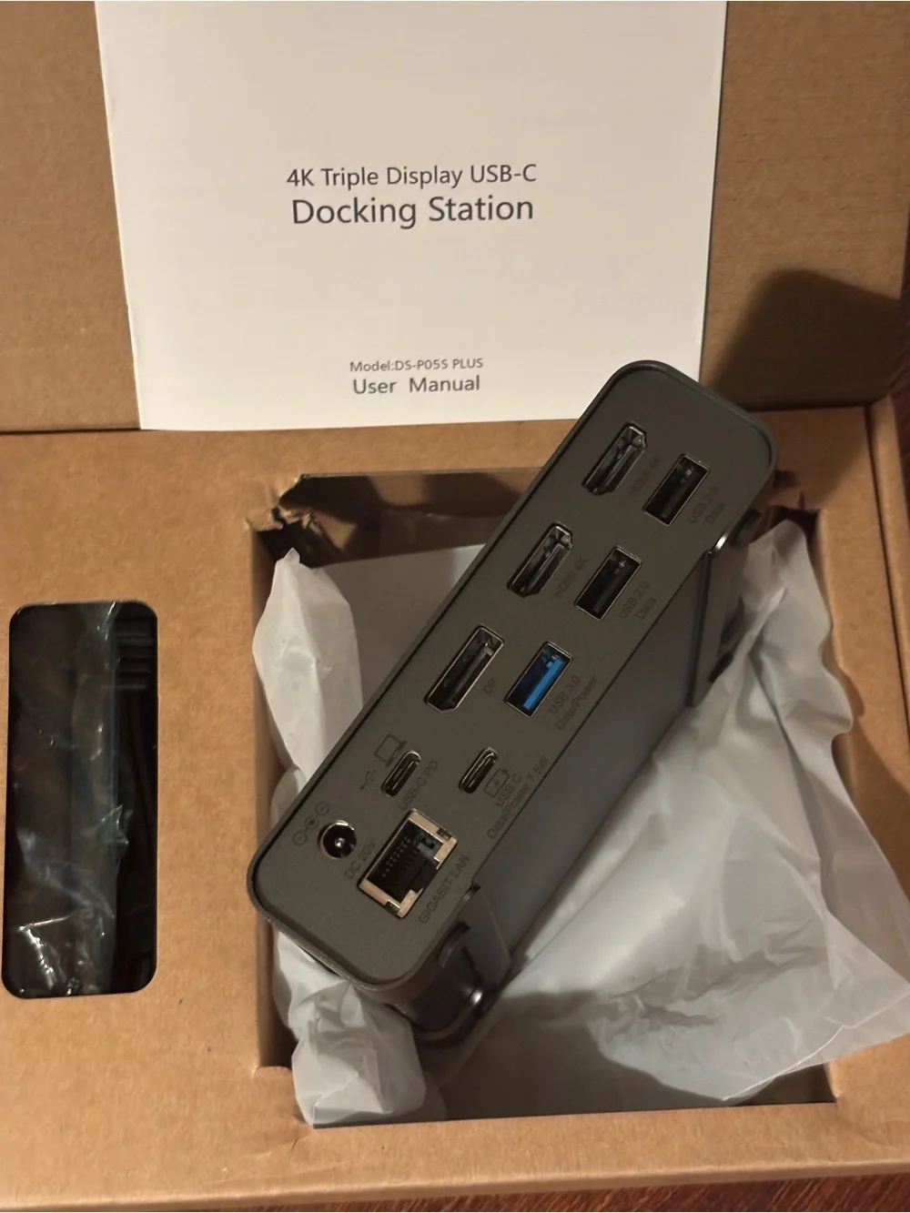 USB-C Docking Station 16-in-1 4K Triple Display - Silver